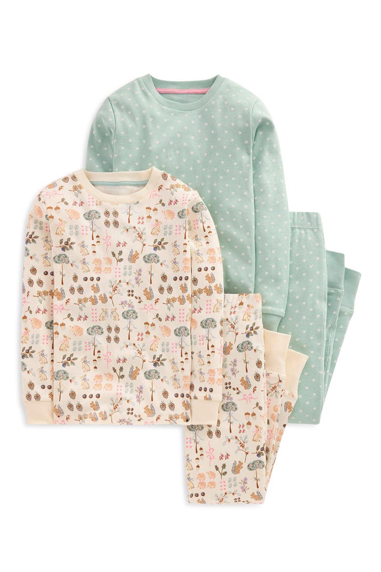 Kids' 2-Pack Snug Pajamas, Main, color, AUTUMN PRINT