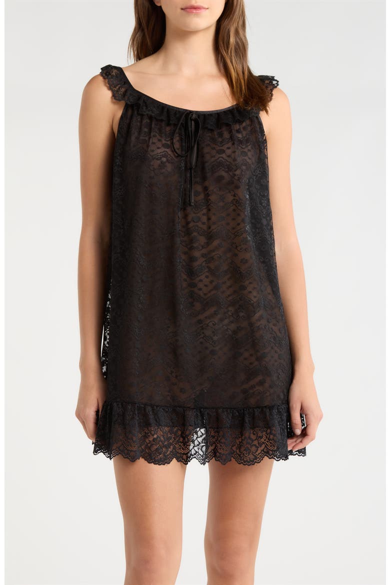 Embroidered Slip, Main, color, BLACK