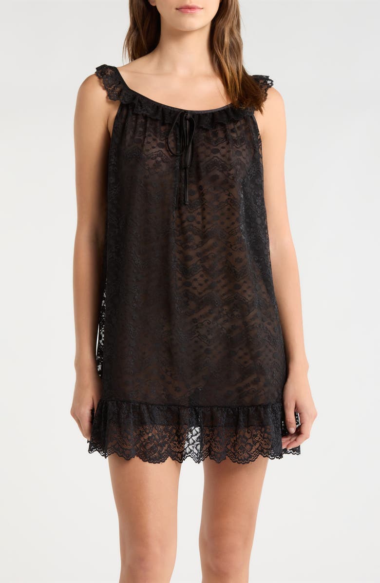 KILO BRAVA Embroidered Slip, Main, color, Black