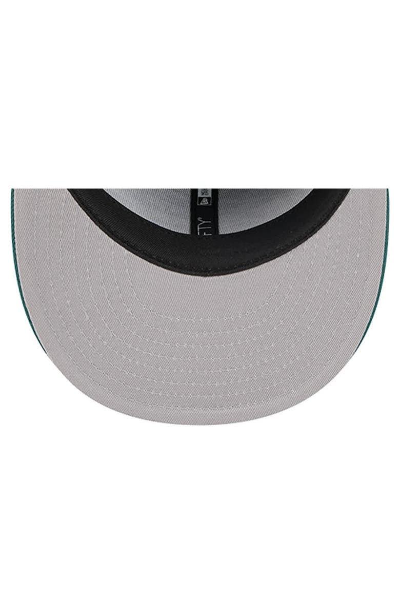 New Era Men's New Era Midnight Green Philadelphia Eagles Tri-Hit 59FIFTY Fitted Hat, Alternate, color, Green