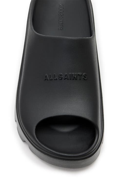 ALLSAINTS ALLSAINTS ECLIPSE PLATFORM SLIDE SANDAL 