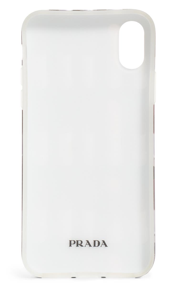 Prada Lipstick Rubber iPhone X Case, Alternate, color,