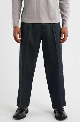 Foster Pleated Twill Pants