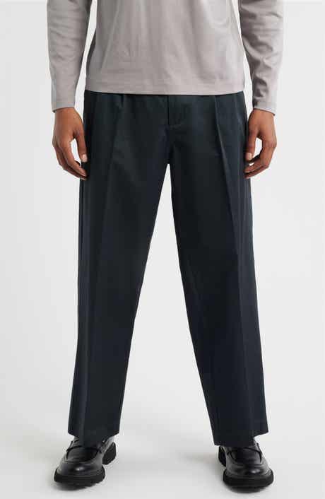 Foster Pleated Twill Pants