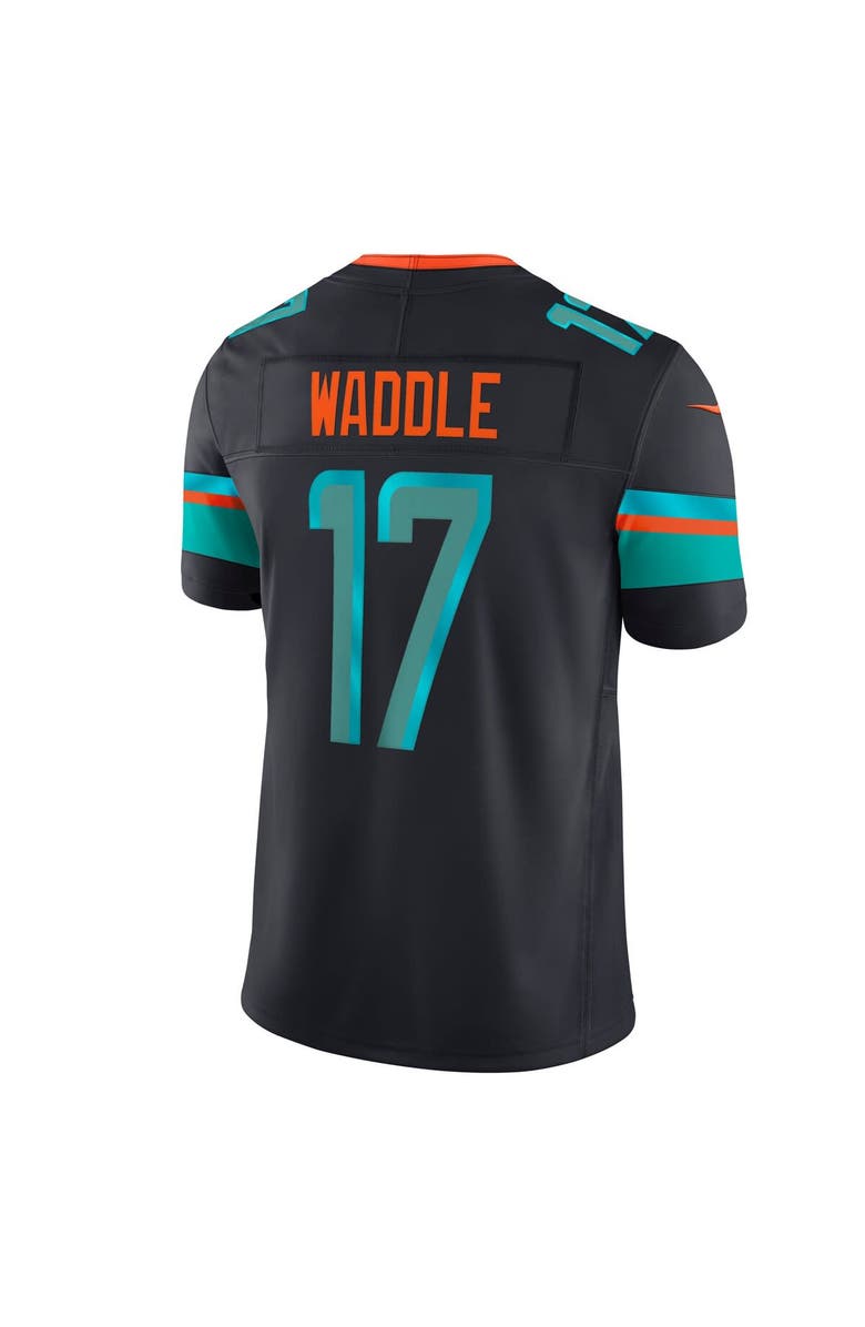 Nike Men's Nike Jaylen Waddle Pitch Blue Miami Dolphins 2025 Rivalries Collection Limited Jersey, Alternate, color, 
