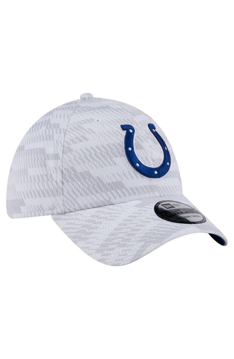 New Era Men's New Era  White Indianapolis Colts Gameday Graded 39THIRTY Flex Hat, Alternate, color, 