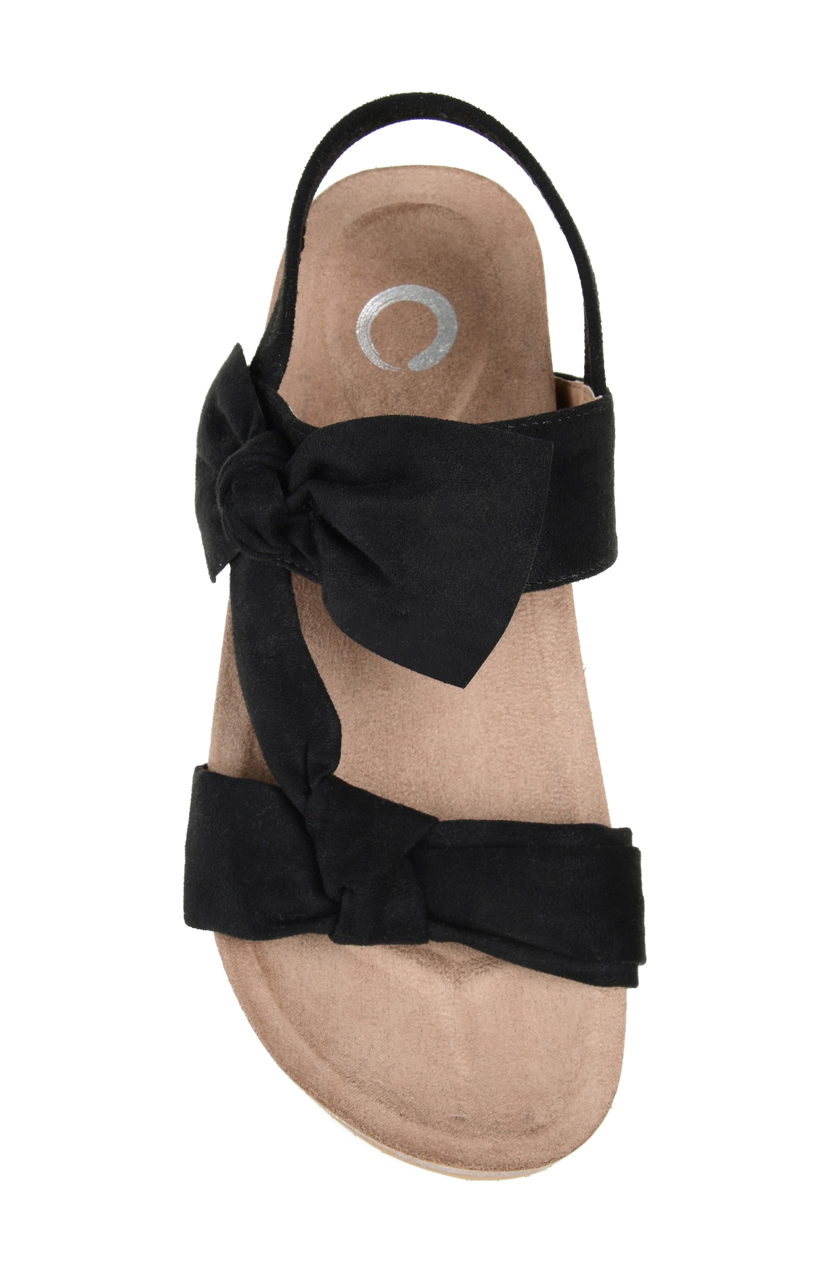 Journee Collection JOURNEE Xanndra Knotted Slingback Sandal, Alternate, color, 