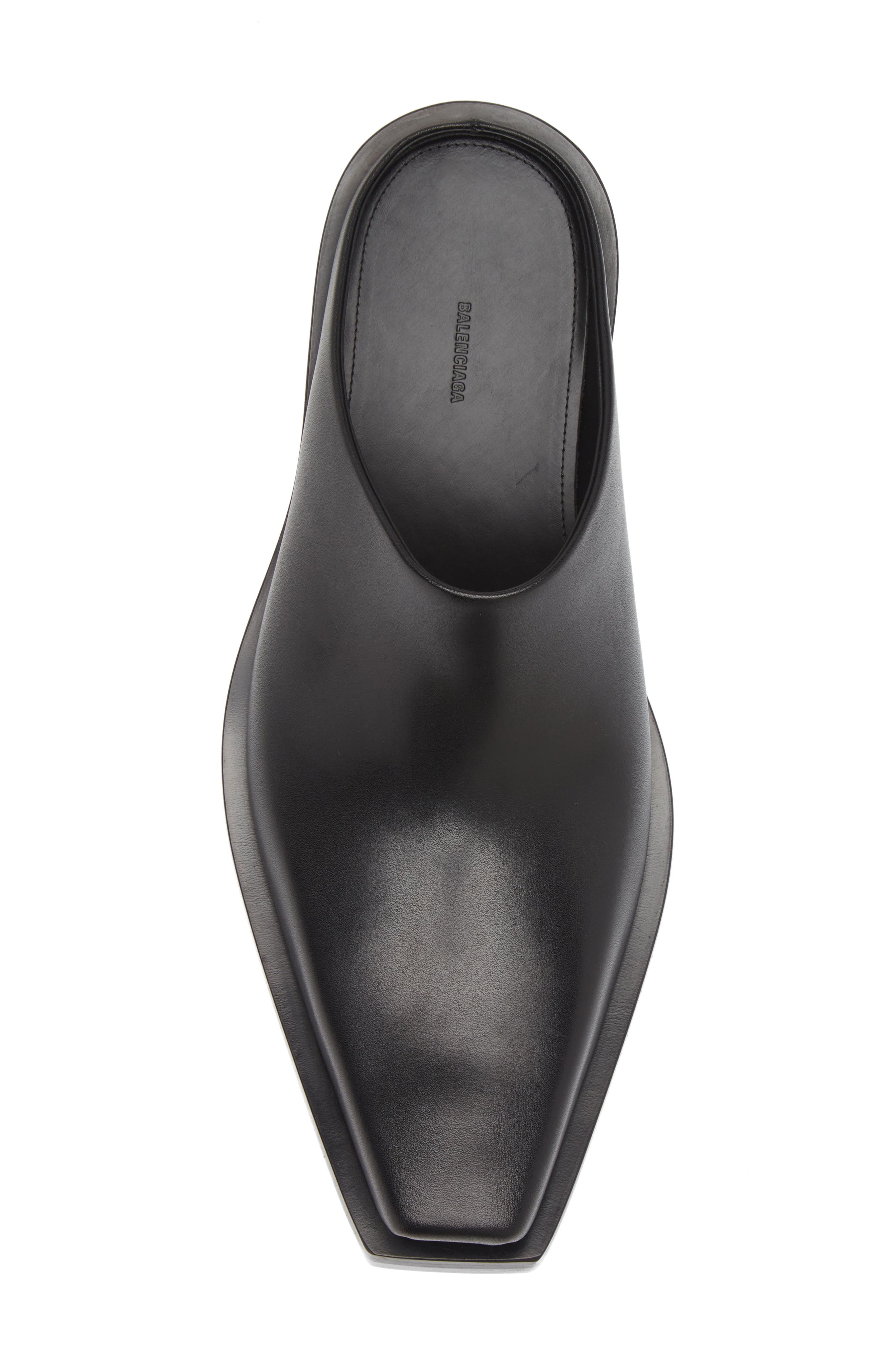 Balenciaga Santiago Square Toe Mule, Alternate, color, 