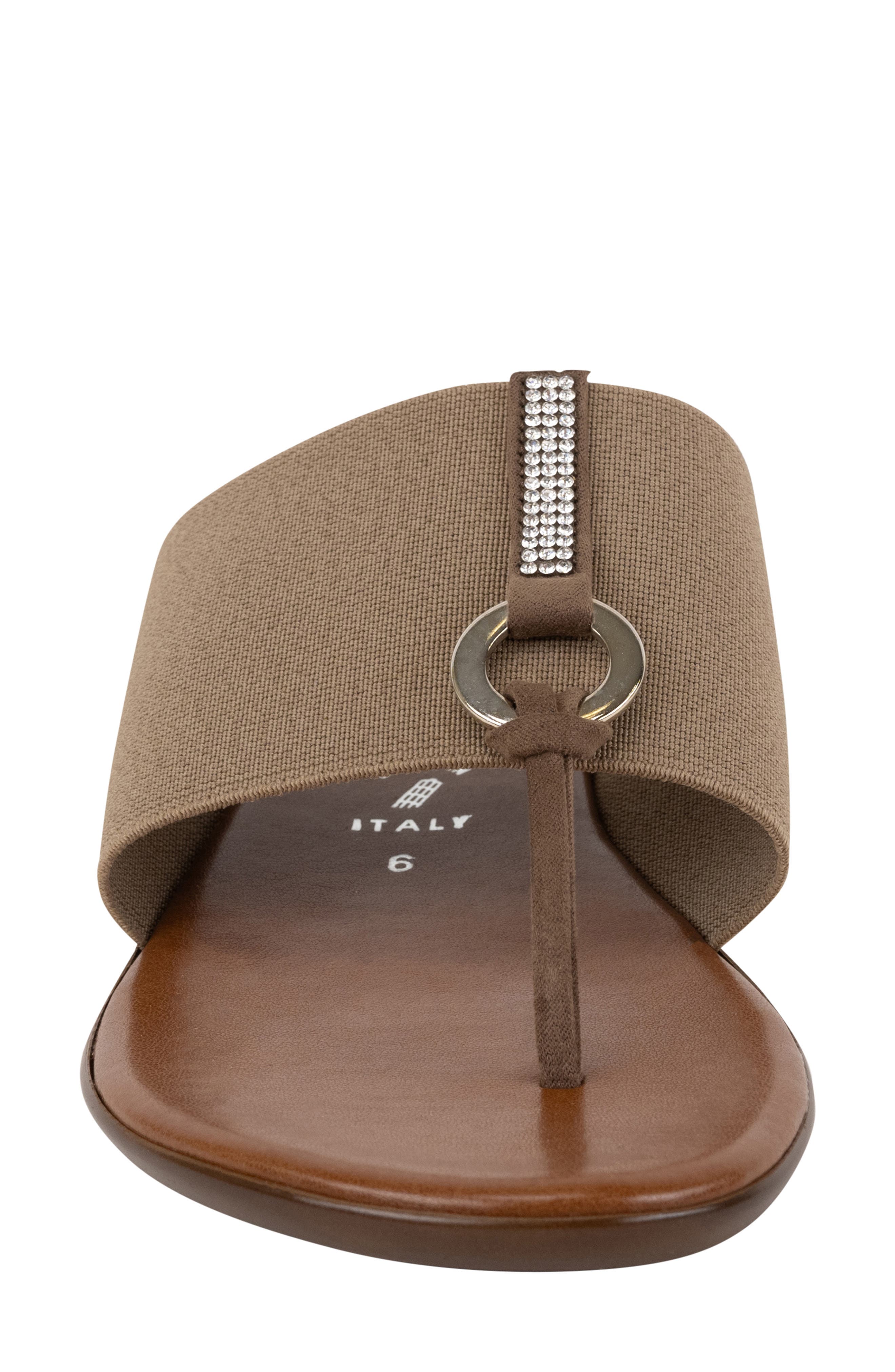 ITALIAN SHOEMAKERS Lillee Flip Flop, Alternate, color, Light Grey/Taupe