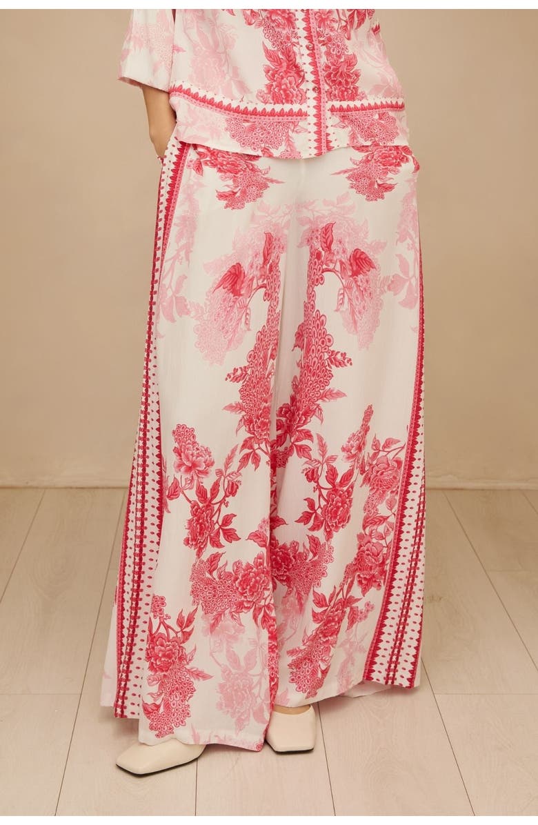 RAISHMA Myra Pink Trousers, Main, color, Pink