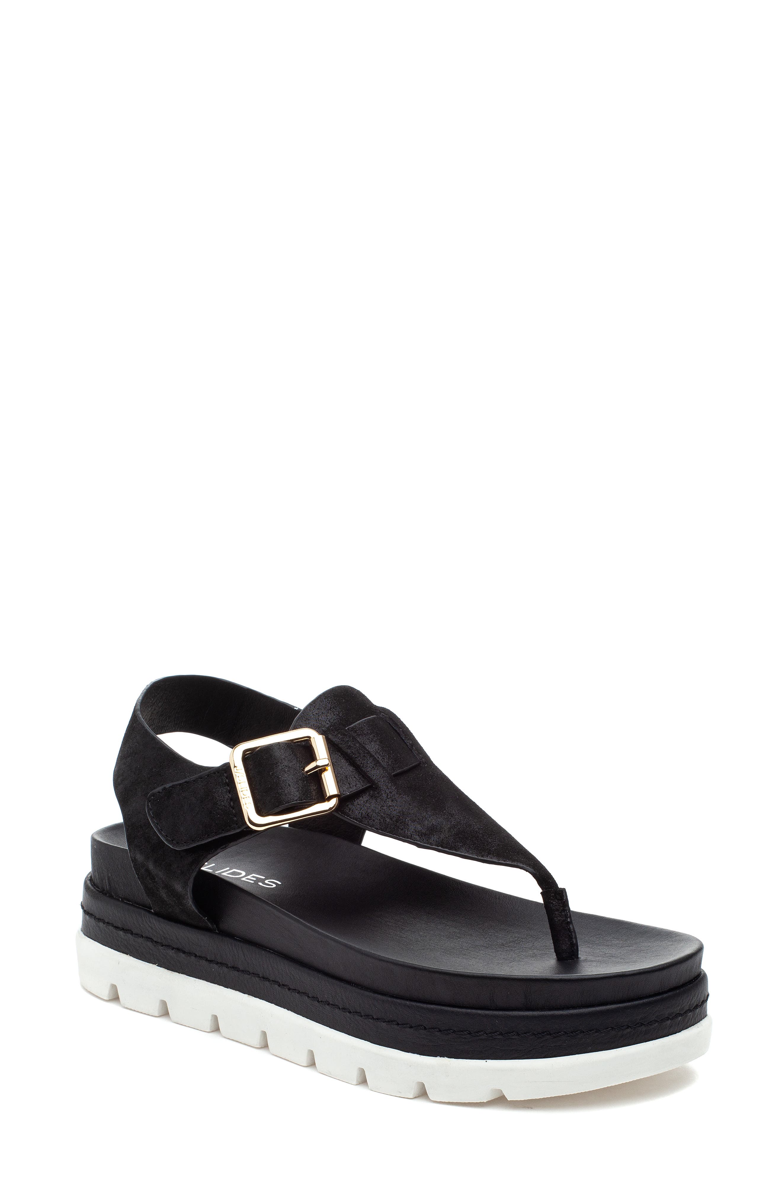 JSlides Becky Platform Sandal, Main, color, 
