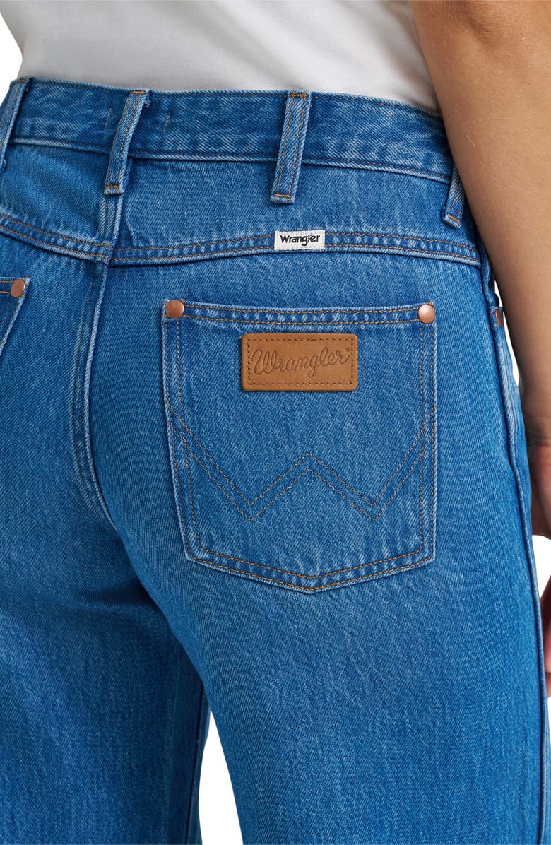 Wrangler Worldwide Mid Rise Wide Leg Jeans, Alternate, color, 