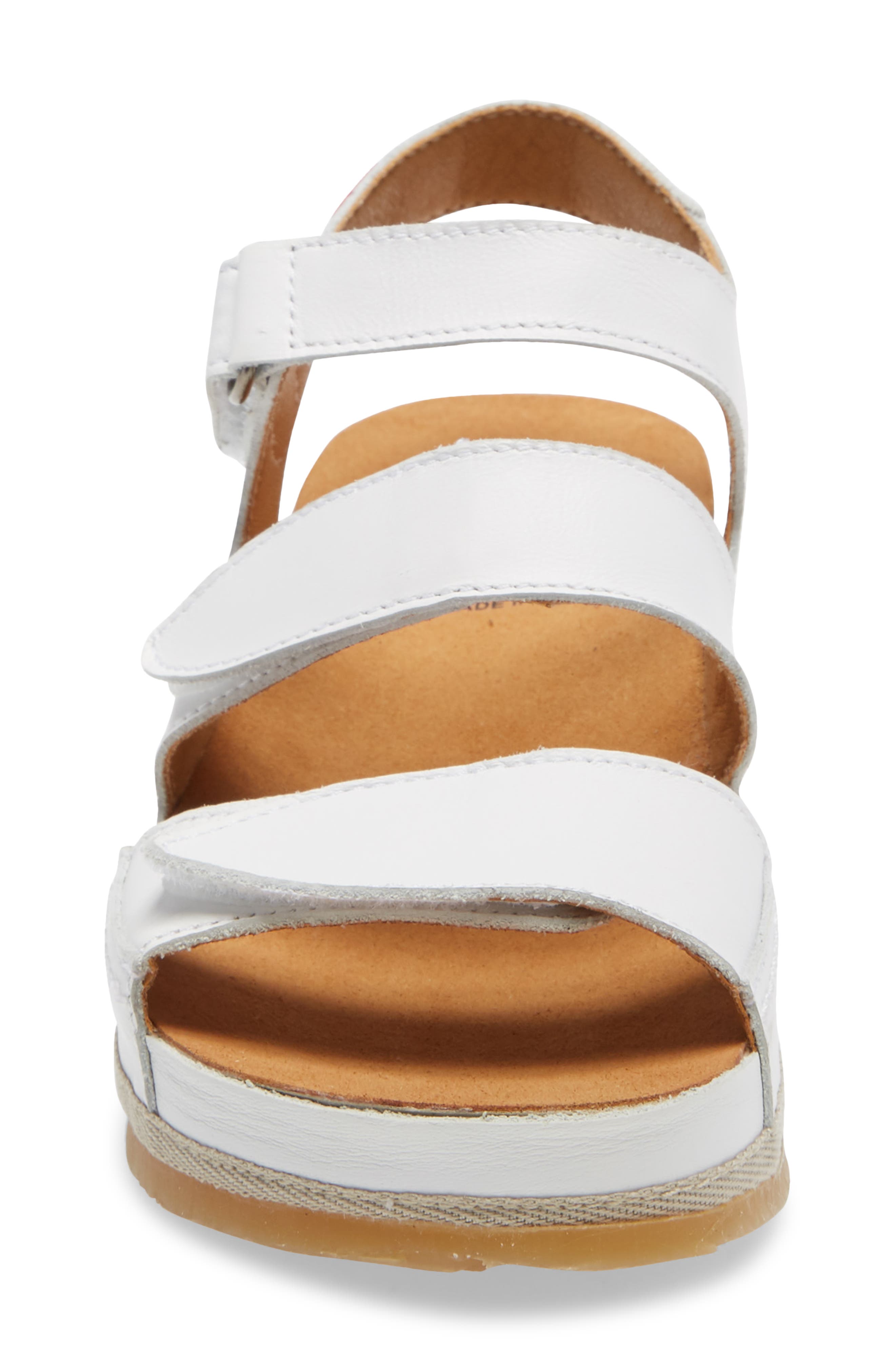 On Foot 201 Slingback Platform Sandal, Alternate, color, Blanco