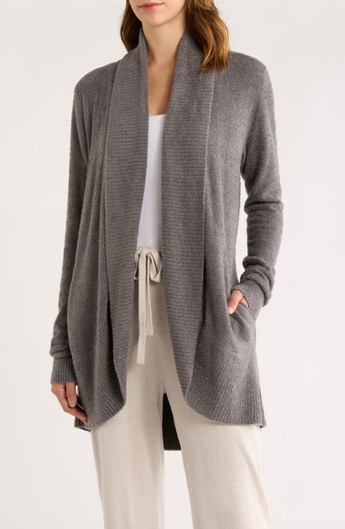 Barefoot Dreams Cozychic® Lite® Circle Cardigan In Gray