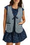 selected Navy Gingham