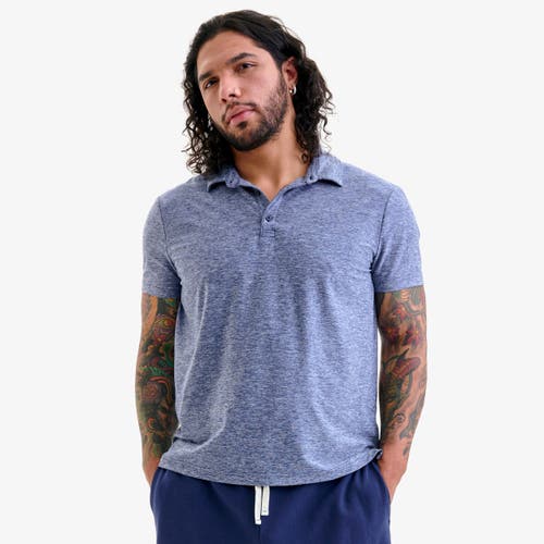 Primary Adult Flexknit Polo In Sunwashed Navy