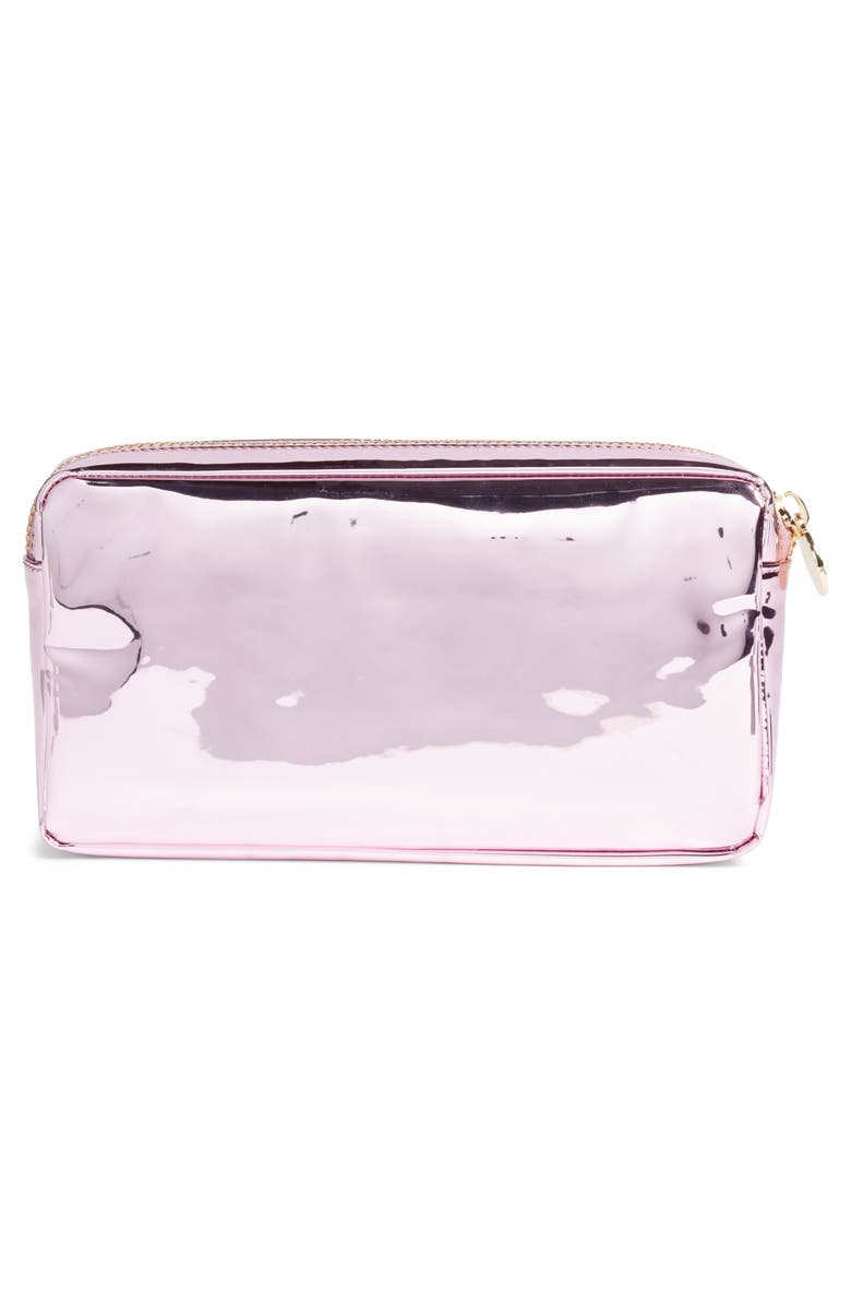 Stoney Clover Lane Glam Small Patent Makeup Bag, Alternate, color, 