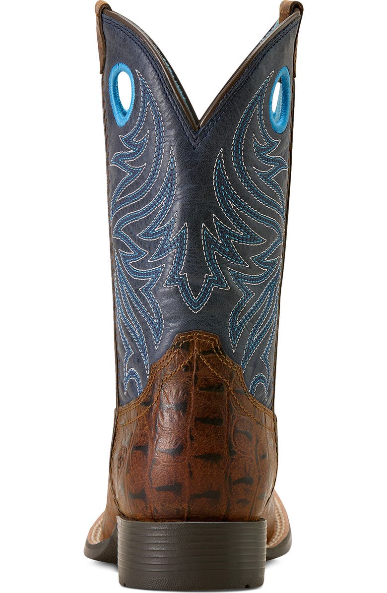 Ariat Kids' Knox Wide Square Toe Western Boot, Alternate, color,