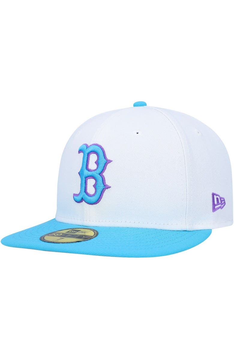 New Era Men's New Era White Boston Red Sox 2007 World Series Vice 59FIFTY Fitted Hat, Alternate, color, White