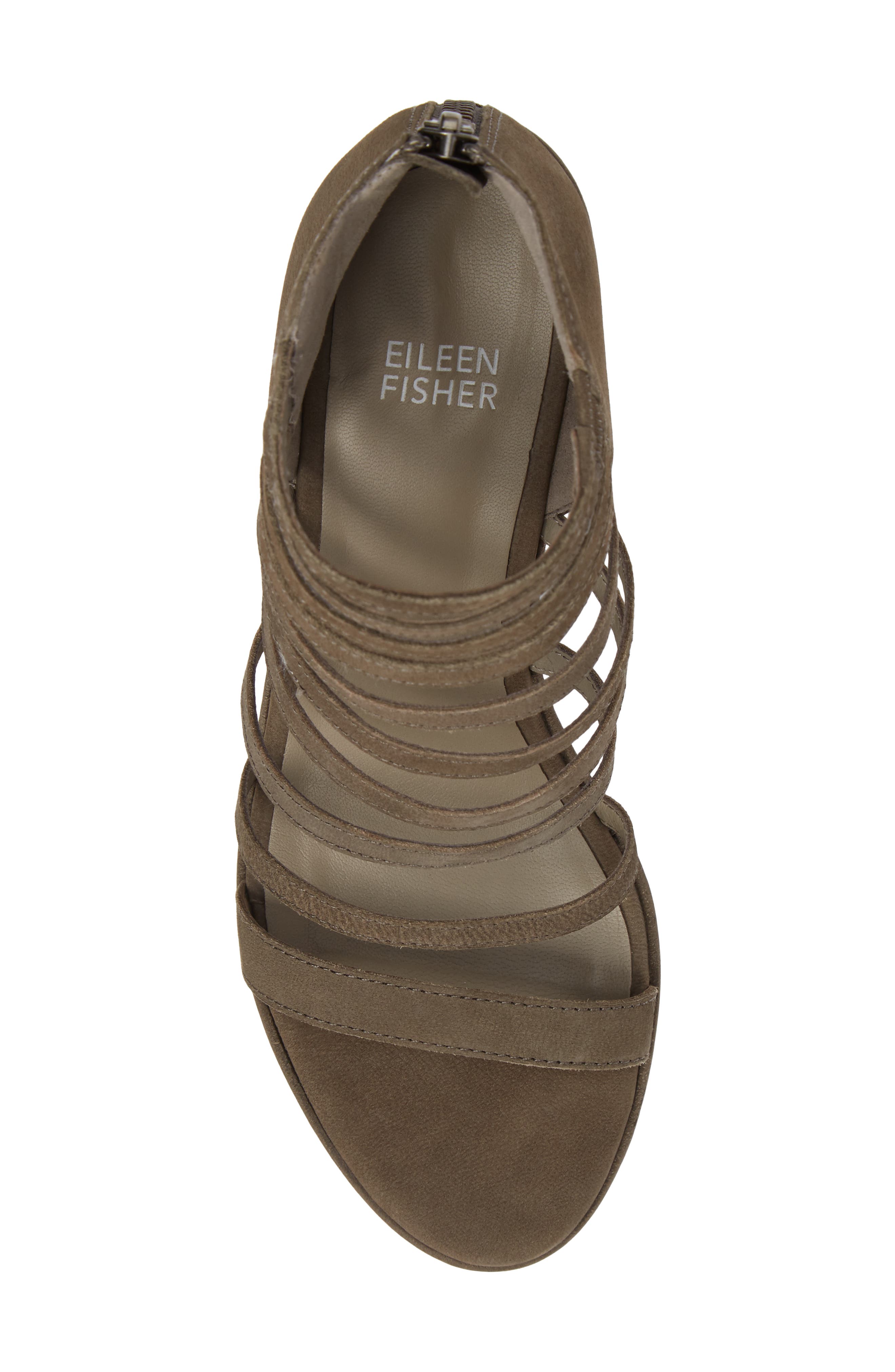 Eileen Fisher Milly Strappy Wedge Sandal, Alternate, color, 