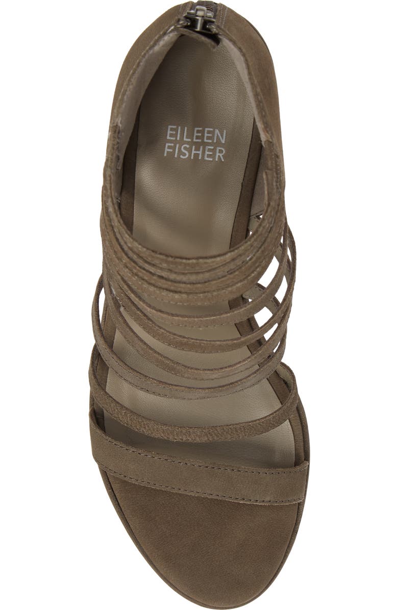 Eileen Fisher Milly Strappy Wedge Sandal, Alternate, color,