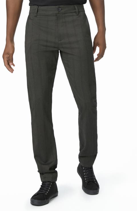 Stafford Stripe Slim Fit Knit Pants