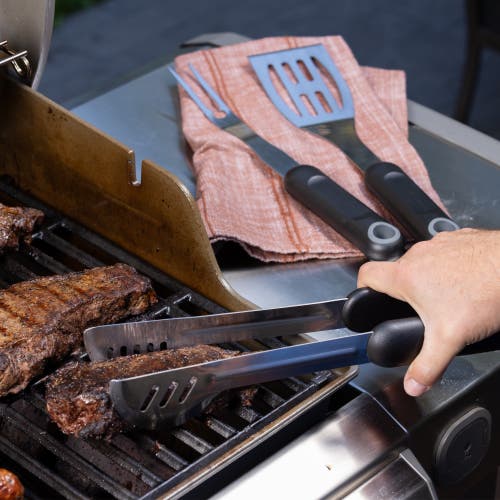 Maverick 3-piece Grilling Tool Set In Silver