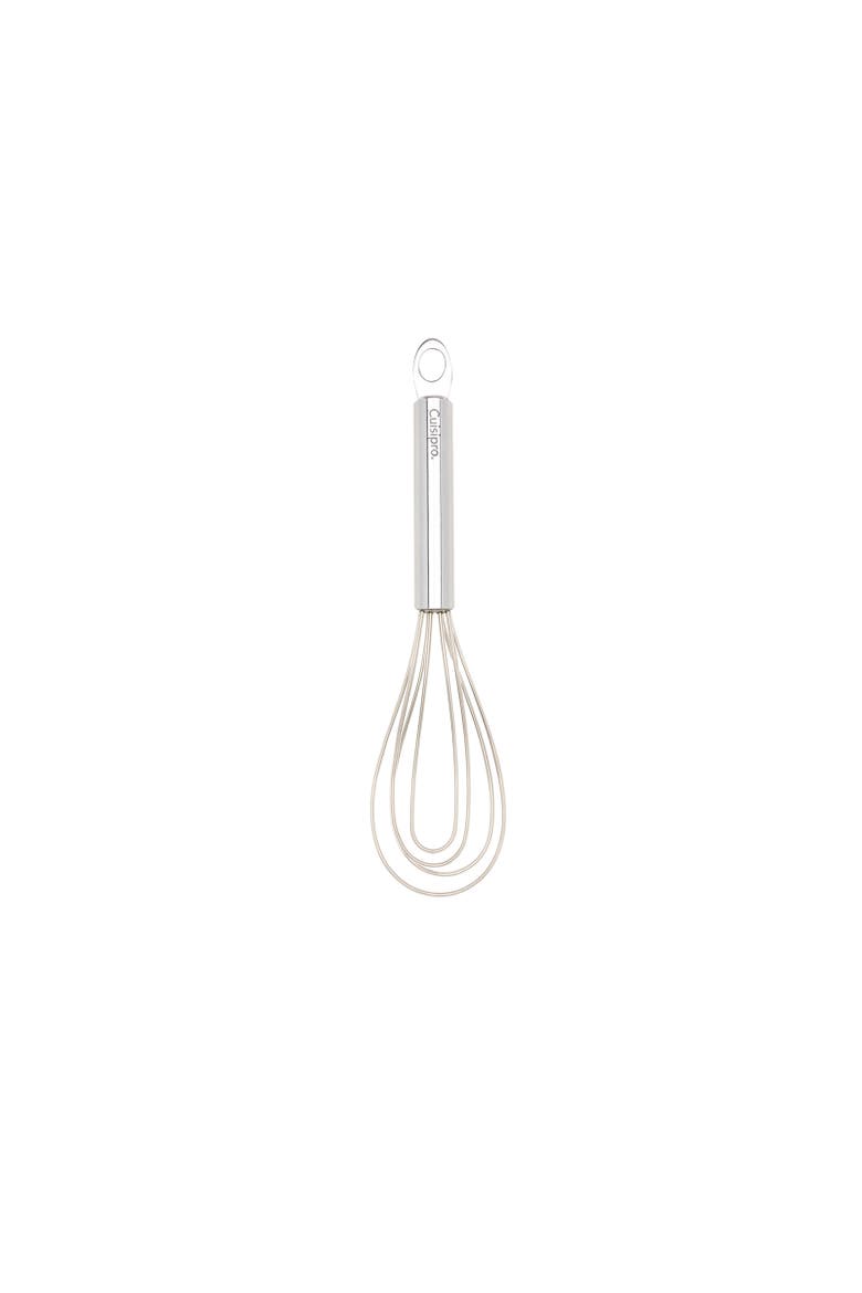 8-Inch Silicone Flat Whisk, Frosted, Alternate, color, Silver