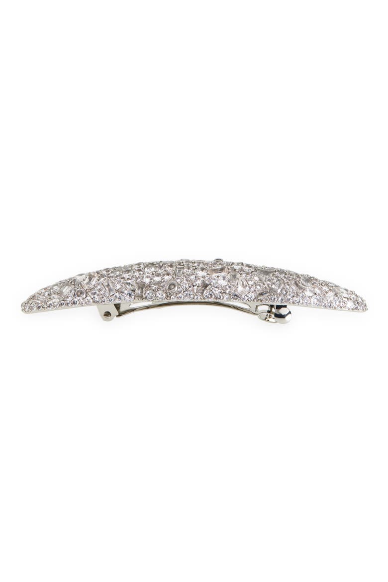 Czarina Crystal Barrette, Main, color, CRYSTAL