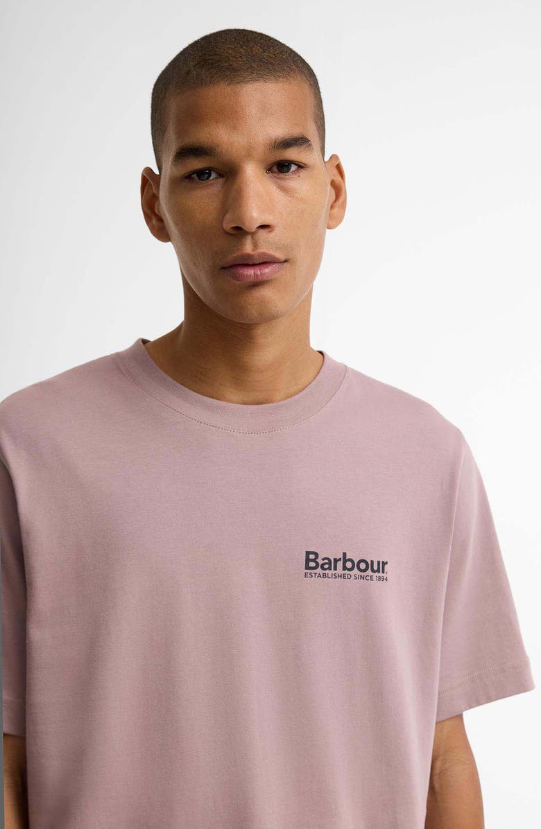 Barbour Moonwell Graphic T-Shirt, Alternate, color, Ironstone