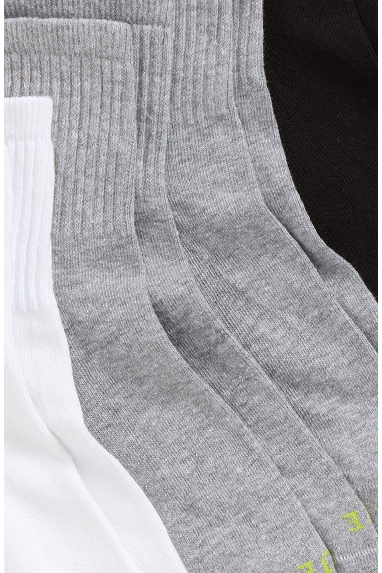 6-Pack Mini Crew Socks, Alternate, color, MULTI PACK
