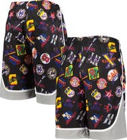 STITCHES Men's Stitches Black Negro League Shorts