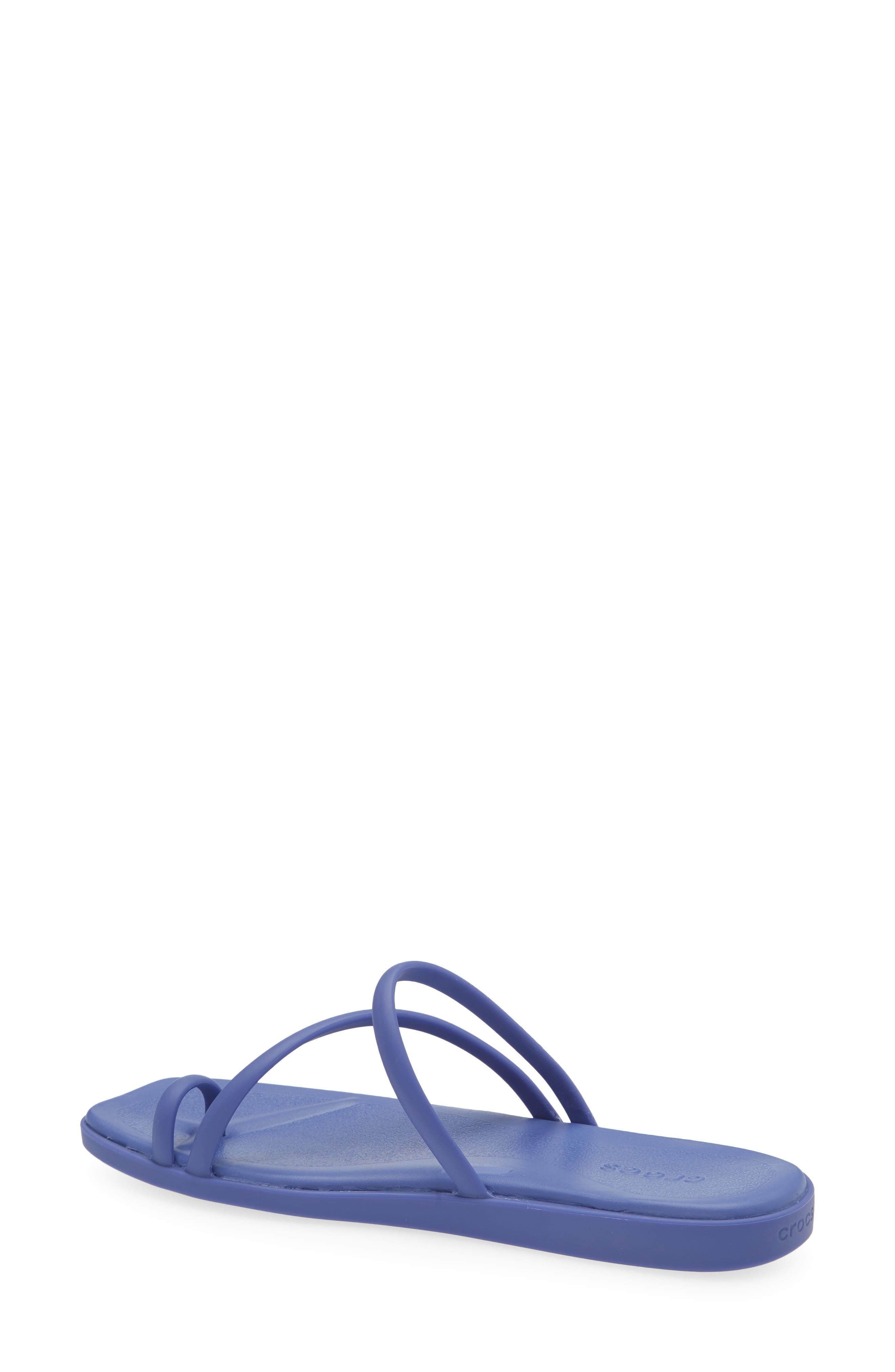 CROCS Miami Toe Loop Sandal, Alternate, color, Sapphire