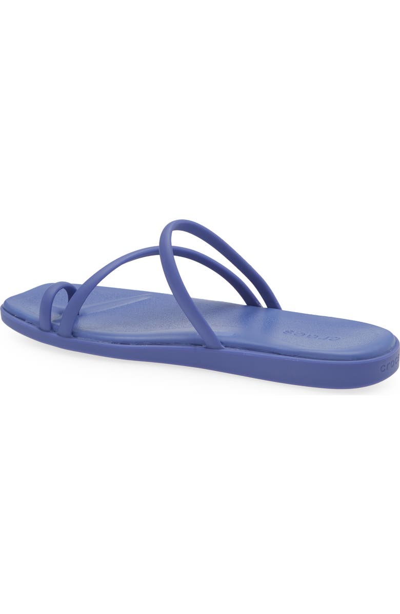 CROCS Miami Toe Loop Sandal, Alternate, color, Sapphire