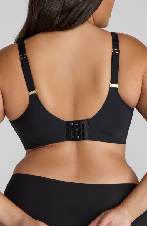 Honeylove Cloudembrace Wireless T-shirt Bra In Black