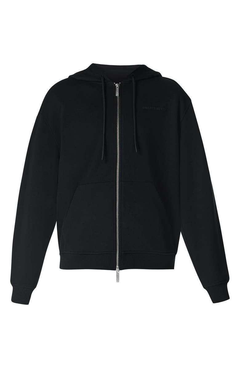 Sweaty Betty Revive Full Zip Hoodie, Main, color, Black