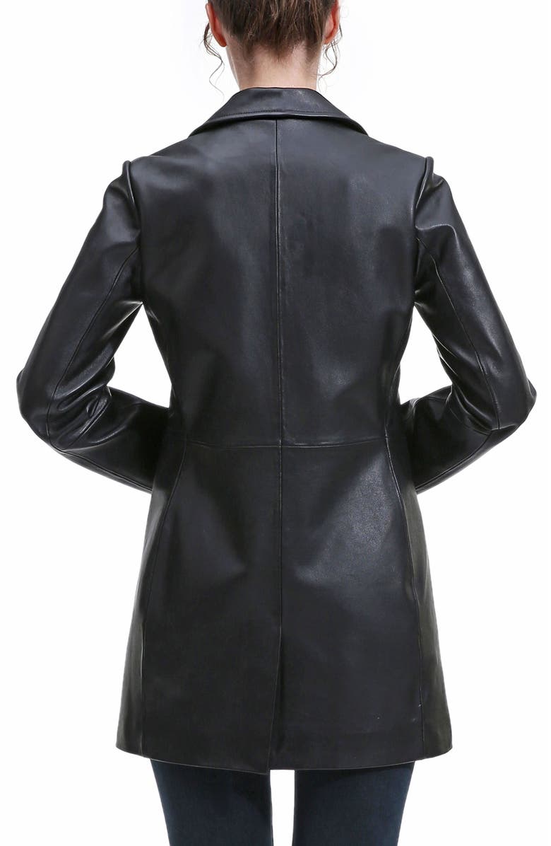 Kimi & Kai Women's Rylee Leather Walking Coat, Alternate, color,