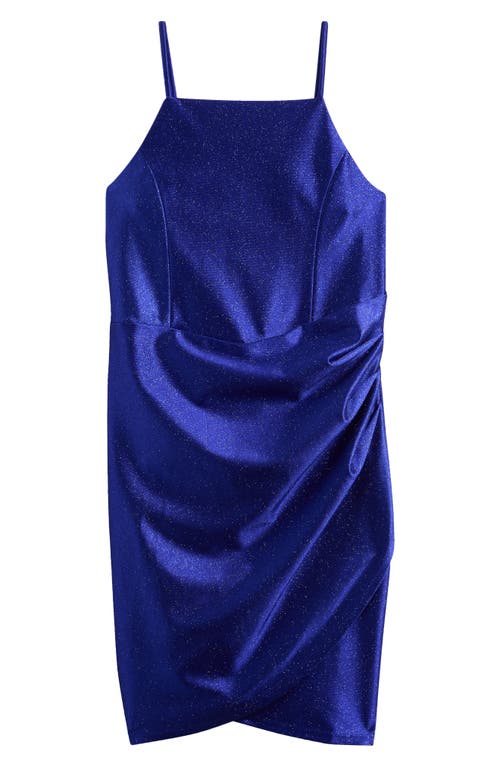 LOVE, NICKIE LEW LOVE, NICKIE LEW KIDS' METALLIC STRAPPY DRESS 