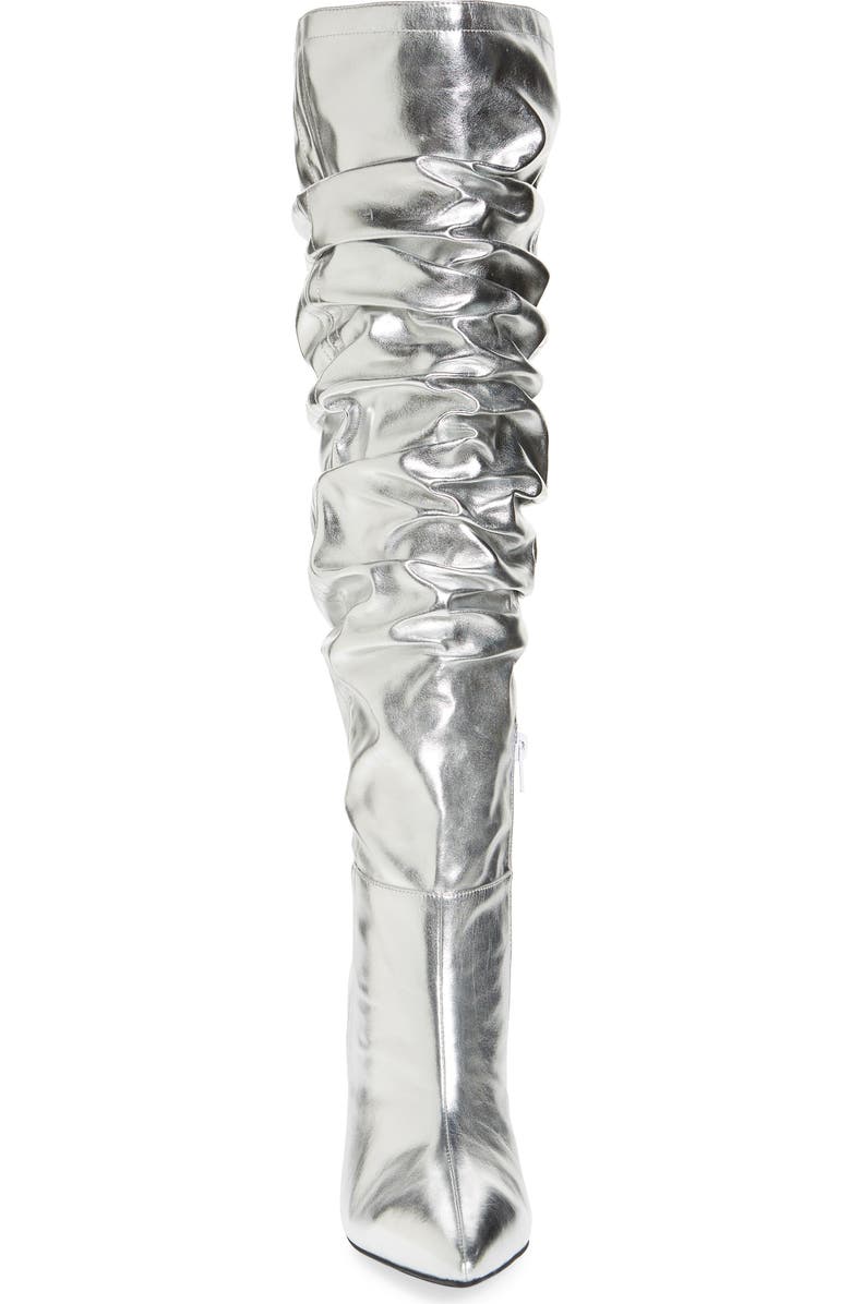Jeffrey Campbell Advik Metallic Over the Knee Boot, Alternate, color,
