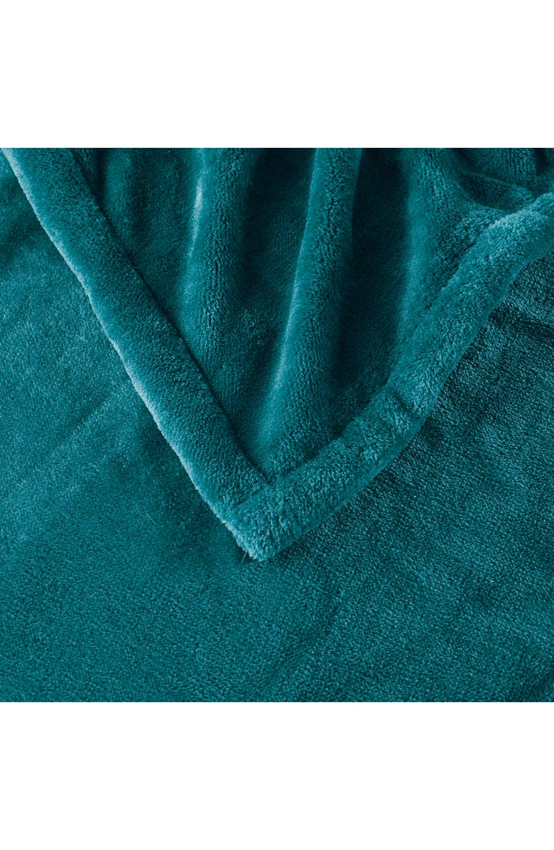 BEAUTYREST Plush Heated Throw Blanket - 70" x 60", Alternate, color, Teal
