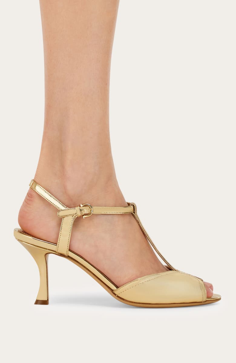 FERRAGAMO Ely T-Strap Sandal, Alternate, color,