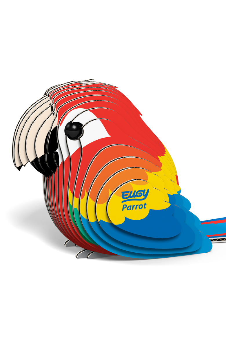 Parrot 3D Puzzle, Alternate, color, No Color