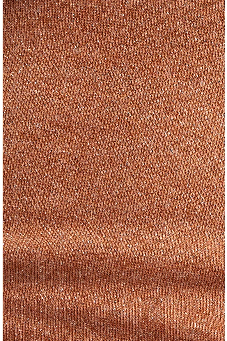 Eleanor Popover Ruched Body-Con Dress, Alternate, color, SEPHIA SPARKLE