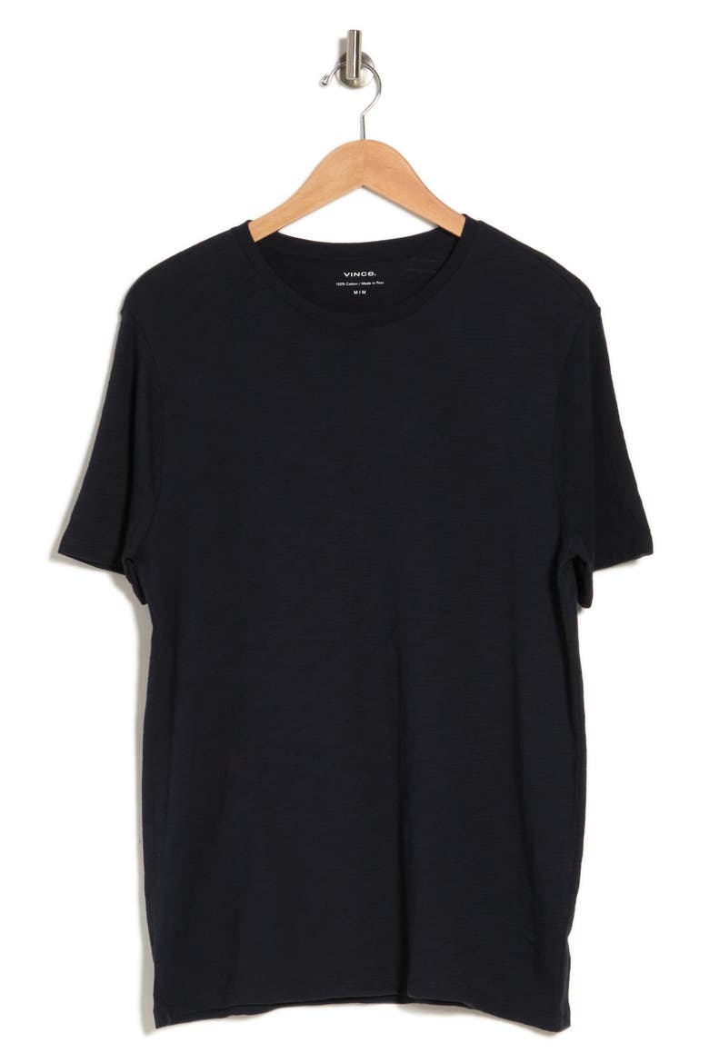 Short Sleeve Slub Crewneck T-Shirt, Alternate, color, COASTAL
