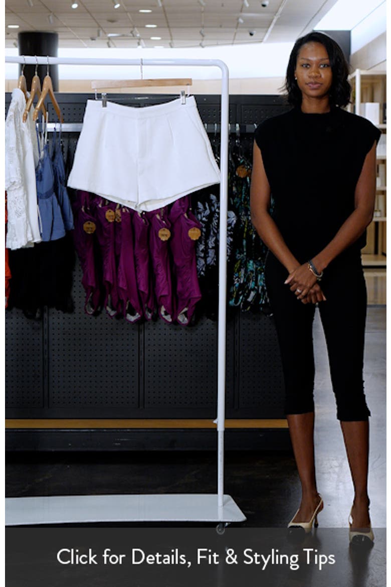 Textured Wide Leg Shorts video