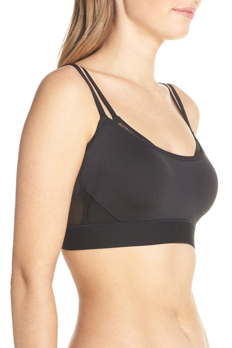 Gravity Contour Underwire Sports Bra, Alternate, color, BLACK