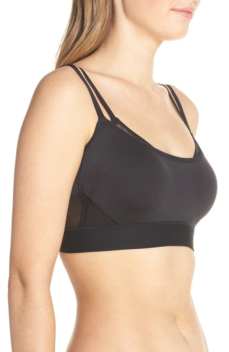 Natori Gravity Contour Underwire Sports Bra, Alternate, color, Black