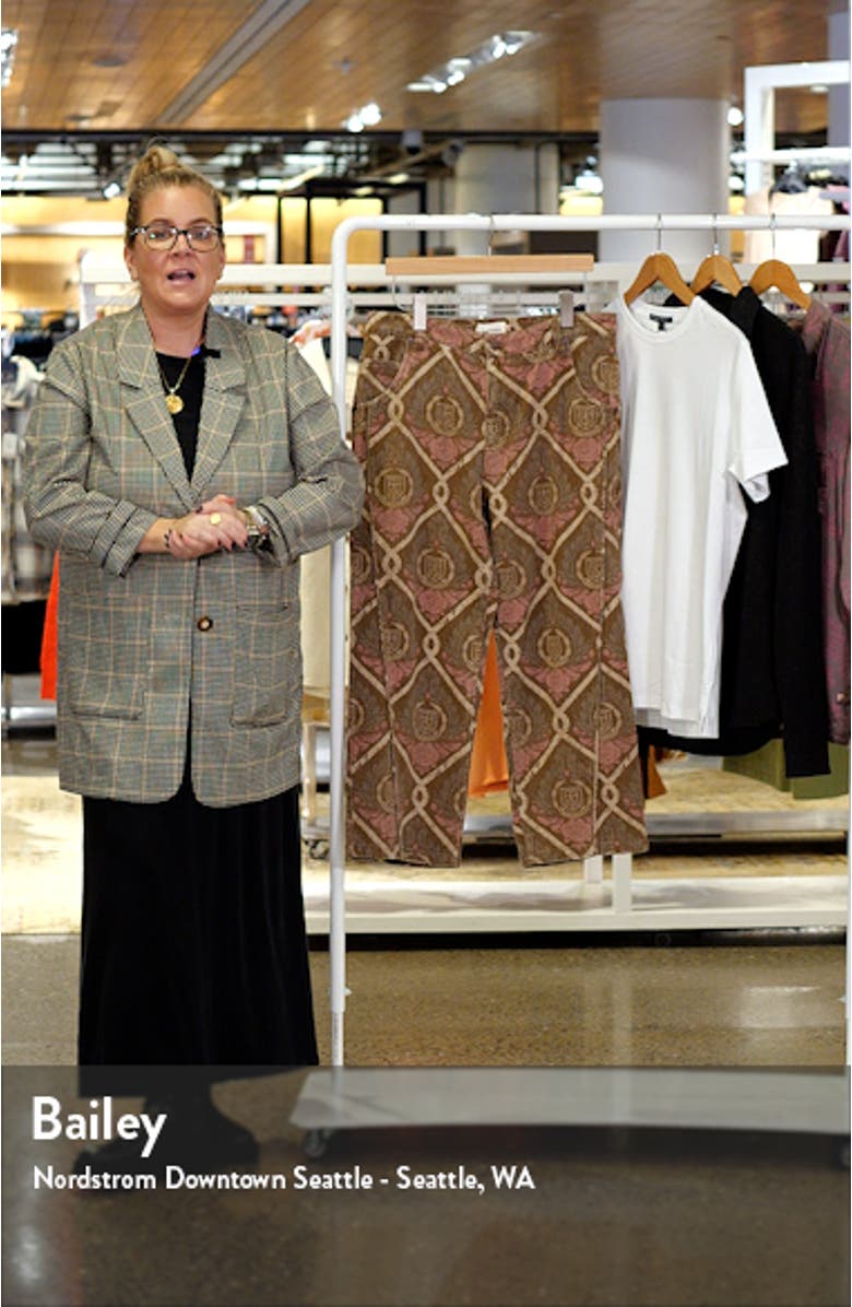 Straight Crop Leg Pants, sales video thumbnail