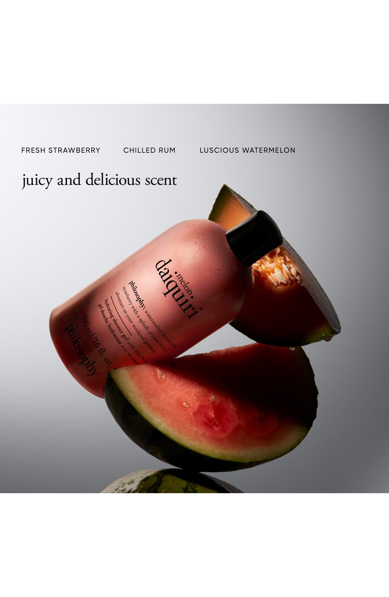 philosophy melon daiquiri hydrating shower gel, Alternate, color, Melon Daiguiri