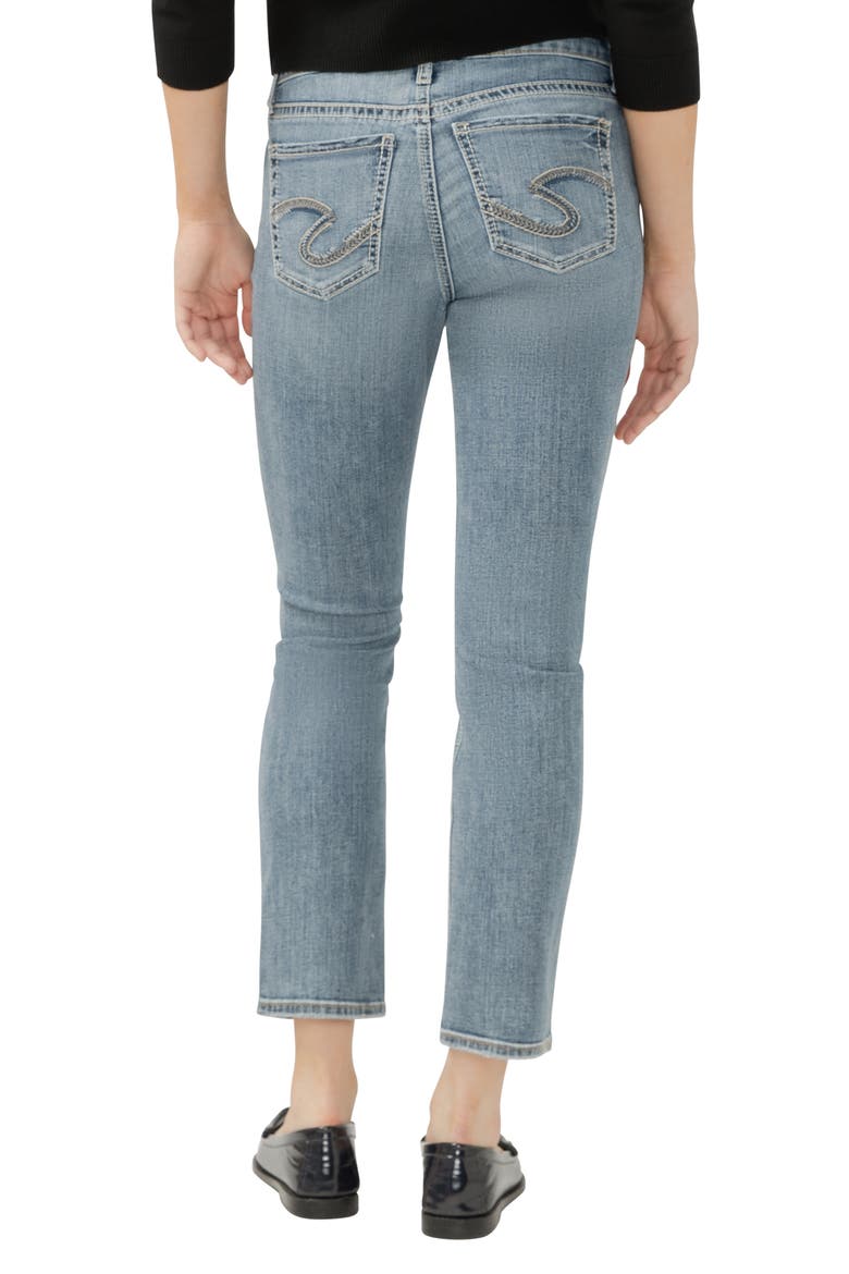 Elyse Slim Straight Leg Jeans, Alternate, color, MELVILLE